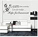 Decaltor Learn From Yesterday Family Love Art Wall Quotes / Wall Stickers/ Wall Decals