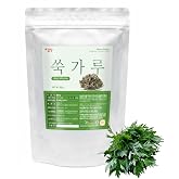 Korean Mugwort Powder 쑥가루 - Pure Herbal Powder for Tea, Smoothie &amp; Cooking | 100% raw single ingredient; rich in antioxidants; vibrant green color perfect for lattes; premium traditional wellness boost