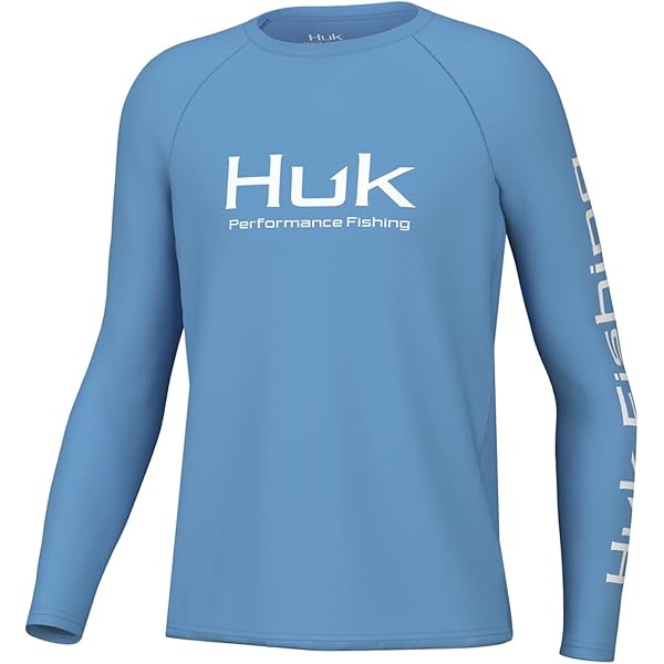 Chemise De Pêche Huk Performance Homme - Manches Longues - Chêne Moussé - Taille S