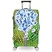 Fvstar Washable Print Luggage Cover Spandex Suitcase Cove Protective Bag 18 - 32 inch