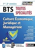 Culture économique, juridique et managériale BTS 1re et 2e années by 