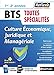 Culture économique, juridique et managériale BTS 1re et 2e années by 