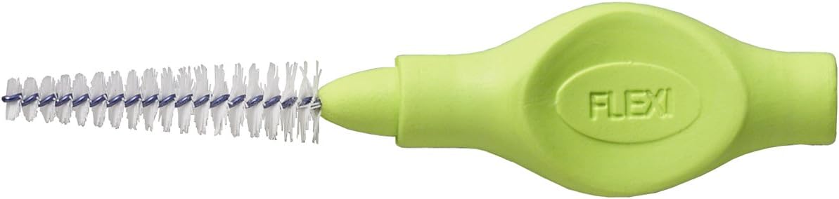 Tandex Flexi Interdental Brushes Pack of 6 Light Green 1 mm Value Pack of 3 (3 x 6 Pieces), 3 count (Pack of 6) - Image 3