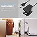 Fitbit Charge 2 Charger, Ztotop Replacement USB Charger Charging Cable Cradle Dock Adapter for Fitbit Charge 2 Heart Rate + Fitness Wristband, BLACK