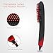 Bestidy Ionic Hair Straightening Brush Hair Care, 30 Seconds fast hot , Adjustable Temperature, Auto Lock, 30-min Timer, Anti-Scald (450℉/230℃) (Rose)