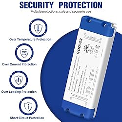GOOVER 25W Triac Dimmable Driver,Power Supply,AC