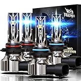 RENO 9005 9006 LED Bulbs, HB3 HB4 LED Fog Light