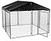 Lucky Dog Modular Box Kennel w/Roof and Cover (6'H x 10'L x 10'W) 207 lbs