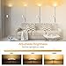 LED Floor Lamp - Modern Standing Lamp, 18W+5W Energy Saving, Dimmable & Adjustable, Metal Material, 3000K Warm White - Sky Torchiere Floor Lamps for Living Room, Bedroom, Office, Reading