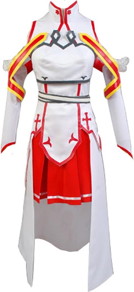 CosplaySky Sword Art Online Costume Asuna Cosplay Halloween Dress