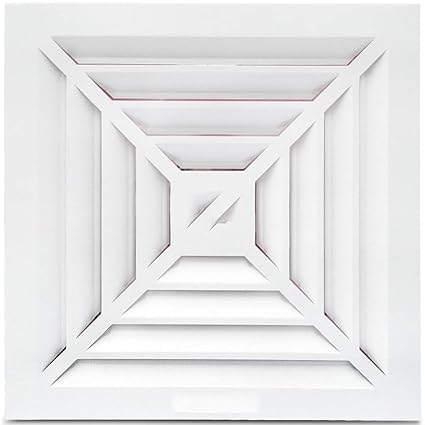 Qiqideidan Ceiling Exhaust Fan 30x30 Bathroom Ventilation Fan