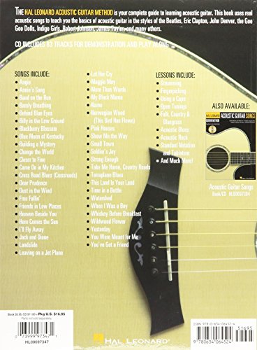 The Hal Leonard Acoustic Guitar Method: Cultivate Your Acoustic Skills with Practical Lessons and 45 - //medicalbooks.filipinodoctors.org