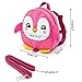 Hipiwe Baby Toddler Walking Safety Backpack Little Kid Anti-Lost Travel Bag Harness Reins Cute Penguin Toddler Bookbag Mini Backpacks with Safety Leash for Boys Girls 1-3 Years Old