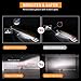 H13/9008 LED Headlight Bulbs leppein S+ Series Dual High/Low Beam 32xZES 2nd Chips 6500K 8000LM Cool White Halogen Replacement Conversion Kit-1 Pair
