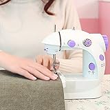 Sewing Machine,Mini Electric Sewing Machine Lightweight for kids with Light Foot
