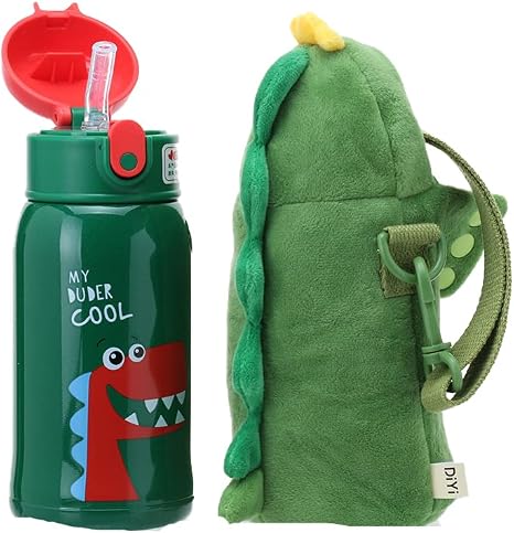 Amazon 水筒 保温カップ ステンレス真空水筒 ストロー付き 可愛い 女の子 幼稚園 水筒 450ml 316ステンレス鋼 水筒 真空断熱 保温性抜群 漏れ防止 直飲み 真空断熱 ふわふわ 携帯 B2 水筒 マグボトル オンライン通販