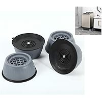 BIBILAB 4Pcs Washer and Dryer Pads, Anti-Vibration and Noise Washing Machine Feet Pad Sets for Refrigerator Home…