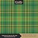 Green Check Plaid Scrapbook Paper: St Patrick's Day Plaid Tartan Green Design 8x8 Single-Sided for Crafts Card Making Origami Scrapbook Paper Pad 15 Sheets (Decorative Craft Paper) by Crafty Ever After