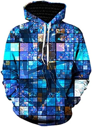 Takra Unisex Rick and Morty Print Hoodies Long Sleeve Clothing Pullover