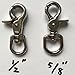 JY-Marine Stainless Steel 304 Round Eye Trigger Snap Hook Choose Sizes 1/2