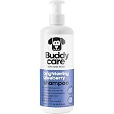 Blueberry Dog Shampoo by Buddycare | Dry Skin &amp; Itchy Skin Relief for Smelly Dogs | Deep Cleansing Shampoo for Dogs Puppy Sensitive Skin | Dog Shampoo &amp; Conditioner | with Aloe &amp; Vitamin B5 (16.90oz)