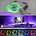 HitLights RGB LED Light Strip Kit, 16.4 Feet - Includes Power Supply and Controller. 150 LEDs, 12V DC Tape Lights