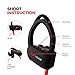 Bluetooth Headphones, Villain - Wireless Earbuds, Best Sports In-Ear Earphones, HD Stereo Sound - Noise Cancelling Mic - IPX7 Waterproof Headsets for Gym, Running, Workout, Outdoor
