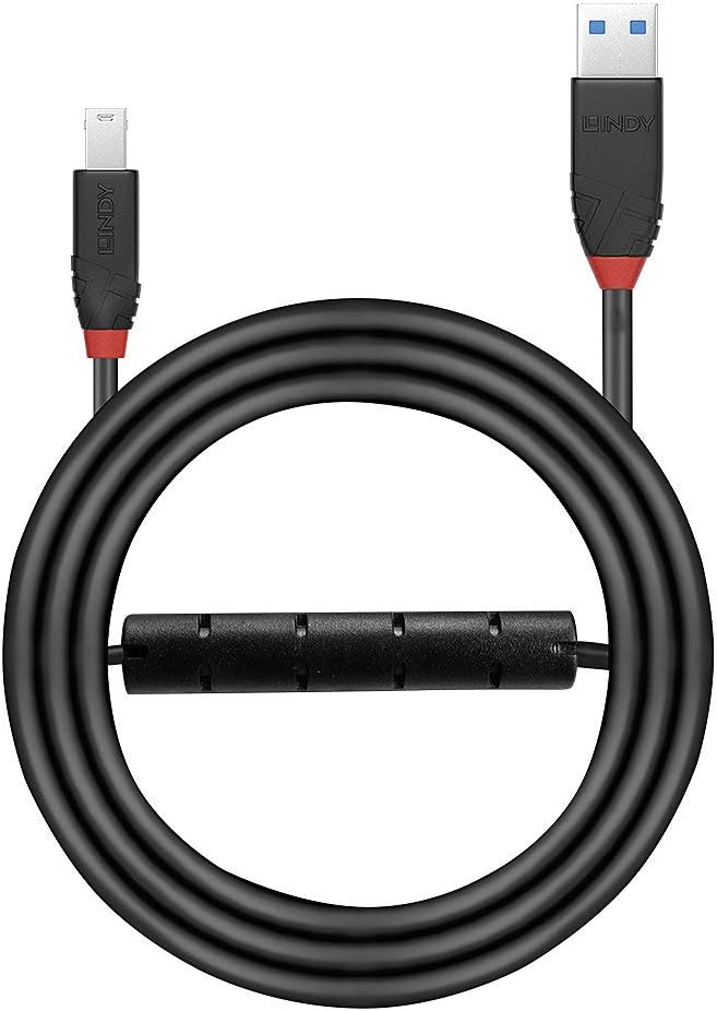 Lindy USB 3.0 Active Cable Slim, Black, 10m, 10 Meters - Image 3