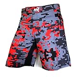 Crossfit Shorts, MMA Shorts, Kick Boxing Shorts - Digital Camo - Stunning Shorts