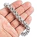 Trendsmax 4mm/6mm/8mm/10mm Wide Stainless Steel Braided Wheat Link Bracelet For Men Women 7-10inch