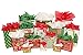 iDeal Brandz Christmas Bag Variety Pack, 15 Bags Various Sizes and 45 Sheets of Colorful Tissue Paper