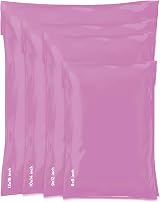 Straame Mixed Size Grey Mailing Bags Self-Seal 60 Pack 6x9 9x12 10x14 12x16