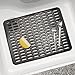 iDesign Syncware Plastic Sink Grid, Non-Skid Dish Protector Mat for Kitchen, Bathroom, Basement, Garage, 12