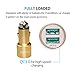 Car Charger,PowerMore Quick Charge 3.0 48W Steel 2 Ports Fast USB, for iPhone 7S/7/6 Plus, iPad Pro / Air 2 / mini, Galaxy S8 /S7 / S6 / Edge / Plus, Note 5 / 4, LG, Nexus, HTC and More(Gold)