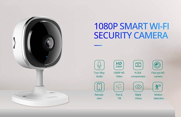 ZUEN Wireless WiFi berwachungskamera 2 Millionen Kamera Baby Monitor 1080P HD Nachtsicht Home Smart Kamera