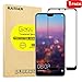Huawei P20 Pro Screen Protector, KATIAN 3D HD Full Coverage Protector [Anti-Scratch] [Anti-Fingerprint] [No-Bubble] [Case-Friendly], 9H Hardness Tempered Glass Screen Film for Huawei P20 Pro [Black]