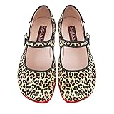 Hot Chocolate Design Chocolaticas Leopard Women's Mary Jane Flat
