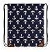 Anchor Drawstring Bag Tote Bags 15.4