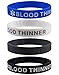 Max Petals BLOOD THINNER Medical Alert ID Silicone Bracelet Wristbands 4 Pack
