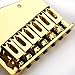 Musiclily Guitar Telecaster Bridge Assembly with 6 Saddles for Fender Tele Replacement,Gold