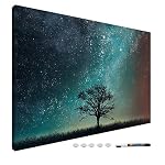 51fvp ktMaL. SS150 Navaris-Magnetic-Dry-Erase-Board-24-x-36-inches-Decorative-White-Board-for-Wall-with-Printed-Design-Includes-5-Magnets-and-Marker-Starry-Sky