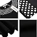 Meaneor Women's Vintage Polka Dot Neckline A-line Cocktail Party Dress, Black, Small