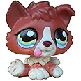 LPSCB Custom-Made Baby Pet Shop Toy Collie Puppy Mini Bobble Head Dog Animal Figure 1 Inch