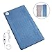 MARNUR XL Electric Heating Pad with Fast-Heating Technology, 3 Heat Settings, Soft Plush and Storage Bag, Heat Therapy for Neck/Shoulder/Back Pain Relief and Refreshment (Dark Blue) - 12"x24"