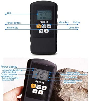 Contador digital Geiger Monitor de detector de radiación ...