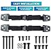 Anti Tip Furniture - TV Safety Straps (4 Pack) NEW UPDATE 2018 All Metal Parts Strong Mounting Hardware | Safety Stud Finder Locks-In Heavy Objects for Instant Earthquake | Child, Baby Proofing