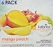 Kabrita Goat Milk Yogurt and Fruit, Mango Peach, 3.5 oz (Pack of 6)