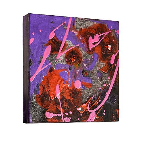 U.S. Art Supply 4" x 4" Birch Wood Paint Pouring Panel Boards, Studio 3