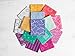 Craftsy Lily & Loom Modern Hand Drawn Pop Art Precut Fabric (Half Yard Bundle)
