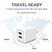USB Wall Charger,Charger Adapter, Atizzy 2-Pack 2.4Amp Dual Port Fast Charger Plug Cube for iPhone X 8/7/6 Plus SE/5S/4S,iPad, iPod, Samsung, LG, HTC, Huawei, Moto, Kindle and More…
